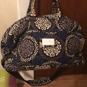 Vera Bradley weekender bag.